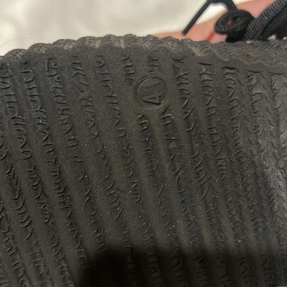 Shein Leopard Knit Lace-up Combat Boots - Picture 4 of 5